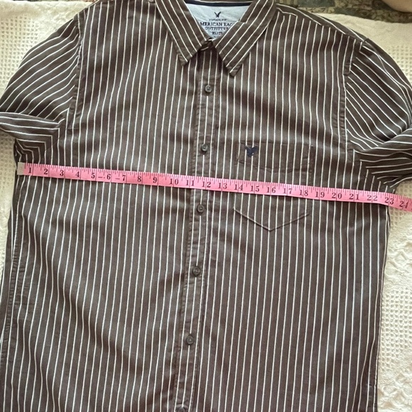 American Eagle Outfitters Men's Button Down Shirt - Picture 2 of 7